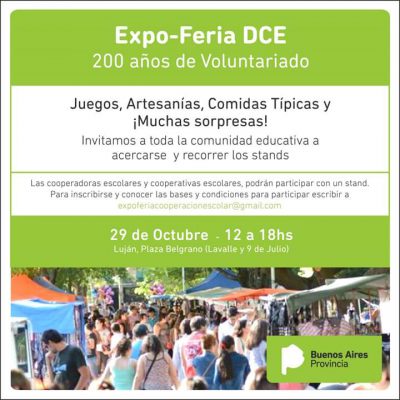 Expo-Feria DCE, 200 años de Voluntariado