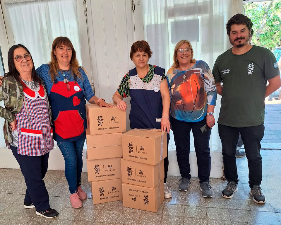 Distribución de kits de limpieza